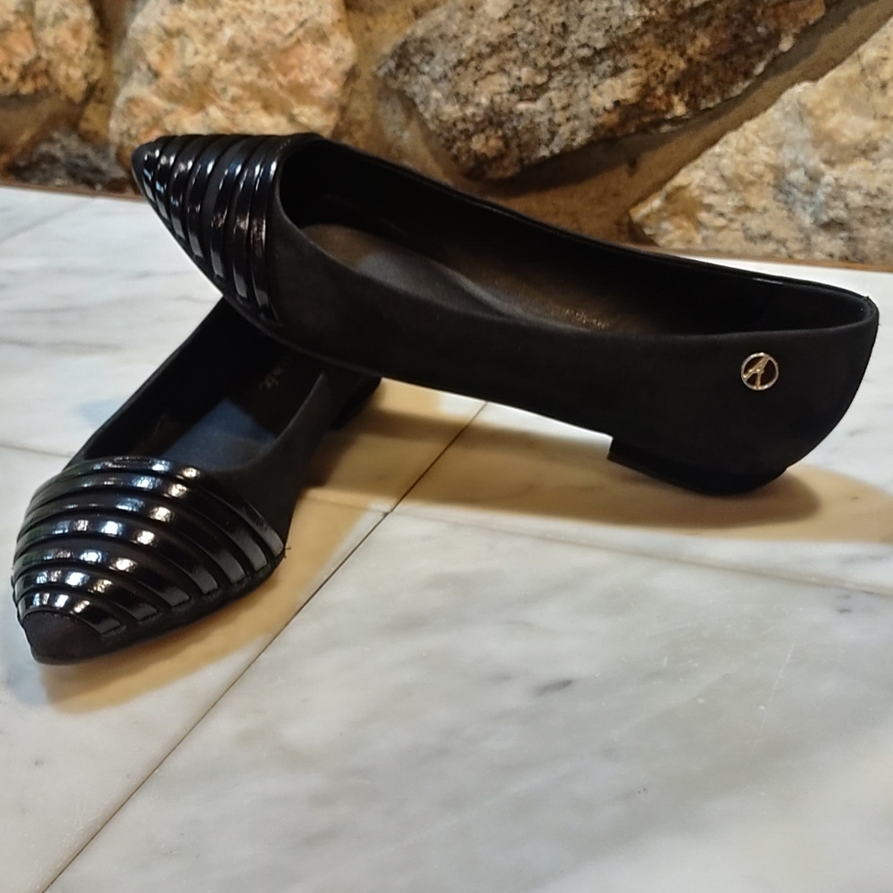 Atelier Mix Black Flats